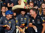 Макс Ферстаппен празднует с Red Bull Racing победный дубль, фото пресс-службы команды