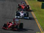 Ferrari на трассе Гран При Австралии