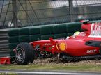 Фелипе Масса за рулем Ferrari на трассе Гран При Китая