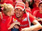 Фернандо Алонсо в детском лагере Ferrari