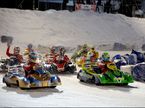 Эпизод картинговой гонки на фестивале Wrooom