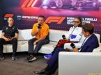Руководители команд на пресс-конференции FIA