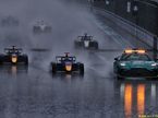 Дождь во время гонки F1 Academy