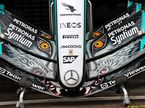 Переднее антикрыло Mercedes