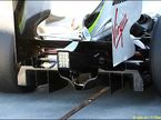 Спорный диффузор на машине Brawn GP