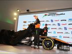 Нико Хюлкенберг и Серхио Перес на презентации Force India
