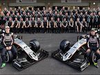 Групповая фотография Force India в дни проведения Гран При Мексики