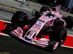 Логотипы BWT на машине Force India
