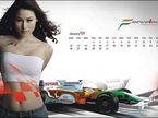 Календарь Force India