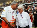Виджей Малья и Берни Экклстоун