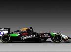 Новая раскраска машин Force India