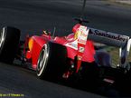 Ferrari F2012 на предсезонных тестах в Барселоне