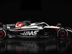 Раскраска машины Haas для сезона 2023 года