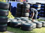 Шины Bridgestone, подготовленные для Гран При Малайзии