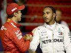 Льюис Хэмилтон и Себастьян Феттель