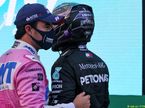 Серхио Перес и Льюис Хэмилтон
