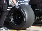 18-дюймовые шины Pirelli на машине Mercedes