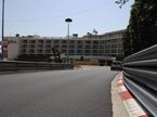 Трасса в Монте-Карло. Вид на поворот Loews