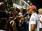 Льюис Хэмилтон на Гран При Сингапура