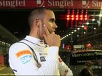 Льюис Хэмилтон в Сингапуре