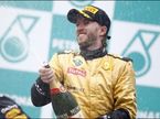 Ник Хайдфельд на подиуме Гран При Малайзии