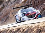 Себастьен Лёб за рулём Peugeot 208 T16 Pikes Peak