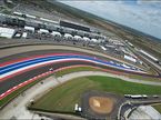 Вид на Circuit of the Americas с борта вертолета