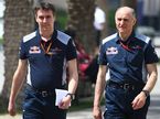 Джеймс Ки, технический директор Toro Rosso, и Франц Тост, руководитель команды