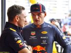 Кристиан Хорнер и Макс Ферстаппен