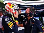 Макс Ферстаппен и Кристиан Хорнер