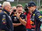 Хельмут Марко, Кристиан Хорнер и Макс Ферстаппен