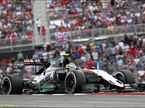 Серхио Перес на прошлогоднем Гран При Мексики