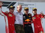 Гран При Австрии. Подиум