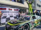 Жак Вильнёв - победитель гонки EuroNASCAR в Валлелунге, фото пресс-службы NWES