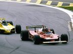 Жиль Вильнёв за рулём Ferrari 312 T5 на трассе Гран При Австрии, 1980 год, фото XPB