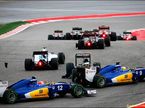 Непростой старт гонщиков Sauber
