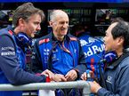 Джеймс Ки, Франц Тост, руководитель Toro Rosso, и Тойохара Танабе, технический директор Honda F1
