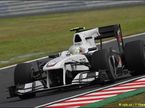Пилот BMW Sauber Камуи Кобаяши на трассе Гран При Японии 