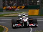 Sauber Серхио Перес на трассе Гран При Австралии