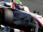 Sauber. Серхио Перес