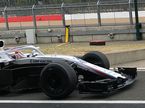 Роберт Кубица за рулём Williams на шинных тестах в Сильверстоуне