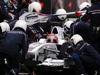 Испания. Барселона. Роберт Кубица за рулем BMW Sauber F1.09
