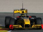 Валенсия. Роберт Кубица за рулем Renault R30