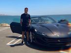 Шарль Леклер и Ferrari Portofino, фото из Instagram гонщика