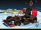 Рождественская открытка Lotus Renault GP