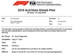 Документ FIA