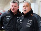 Виджей Малья (справа) и Отмар Сафнауэр, операционный директор Force India