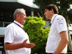 Хельмут Марко и Тото Вольфф, руководитель Mercedes Motorsport