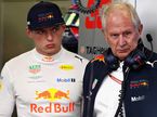 Хельмут Марко (справа) и Макс Ферстаппен