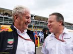 Хельмут Марко и Зак Браун, исполнительный директор McLaren Group